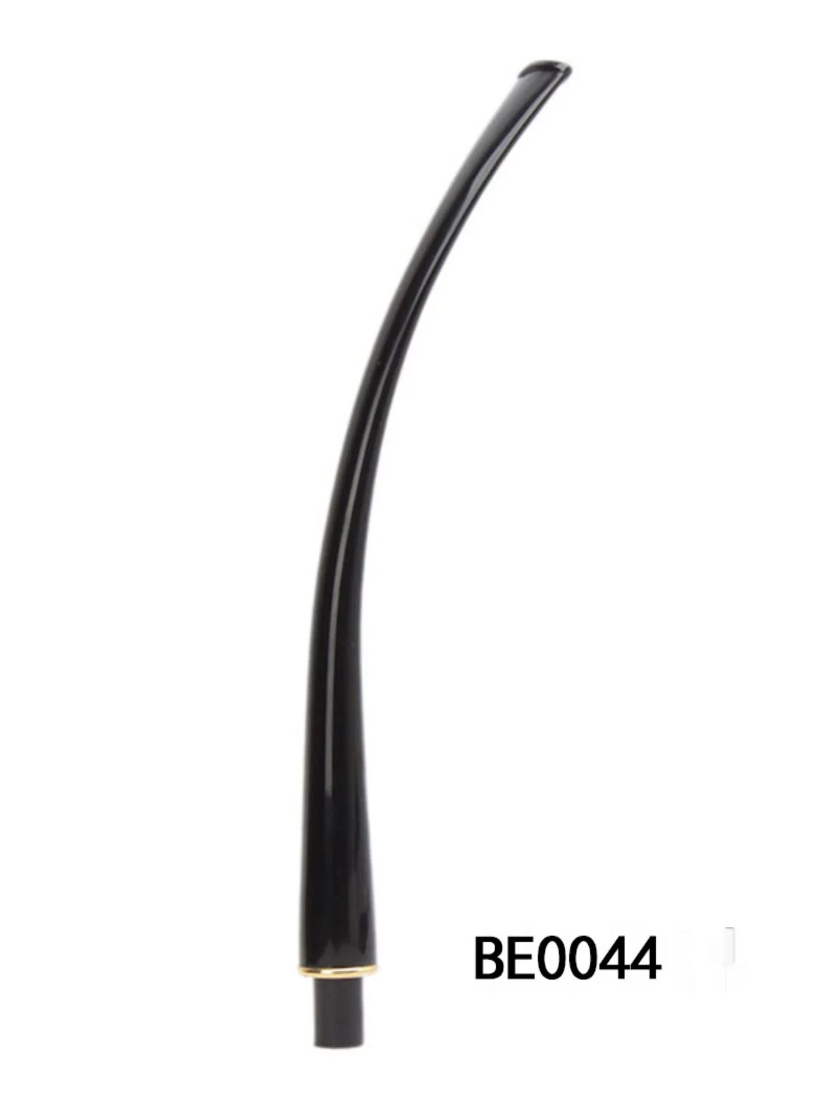 Black Acrylic Reading Pipe Mouthpiece