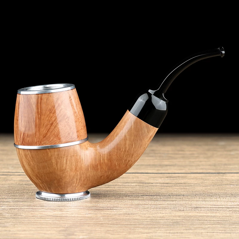 Imported Briar Sherlock Holmes Pipe - Image 5