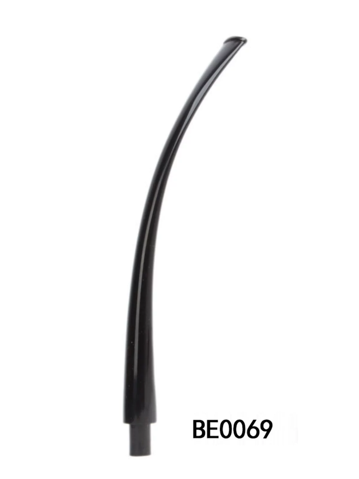 Black Acrylic Reading Pipe Mouthpiece - Image 3