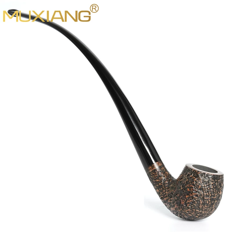 Sandblasted hobbit tobacco pipe