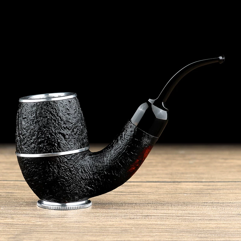 Imported Briar Sherlock Holmes Pipe - Image 3