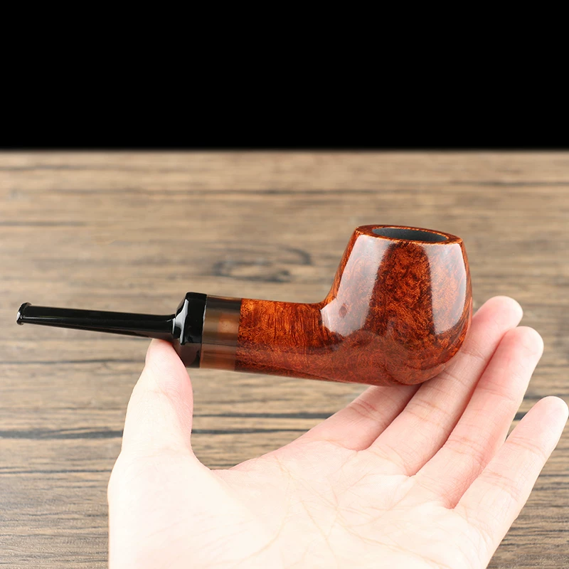 Large Air-Chamber Artisan Wooden Pipe - Image 2