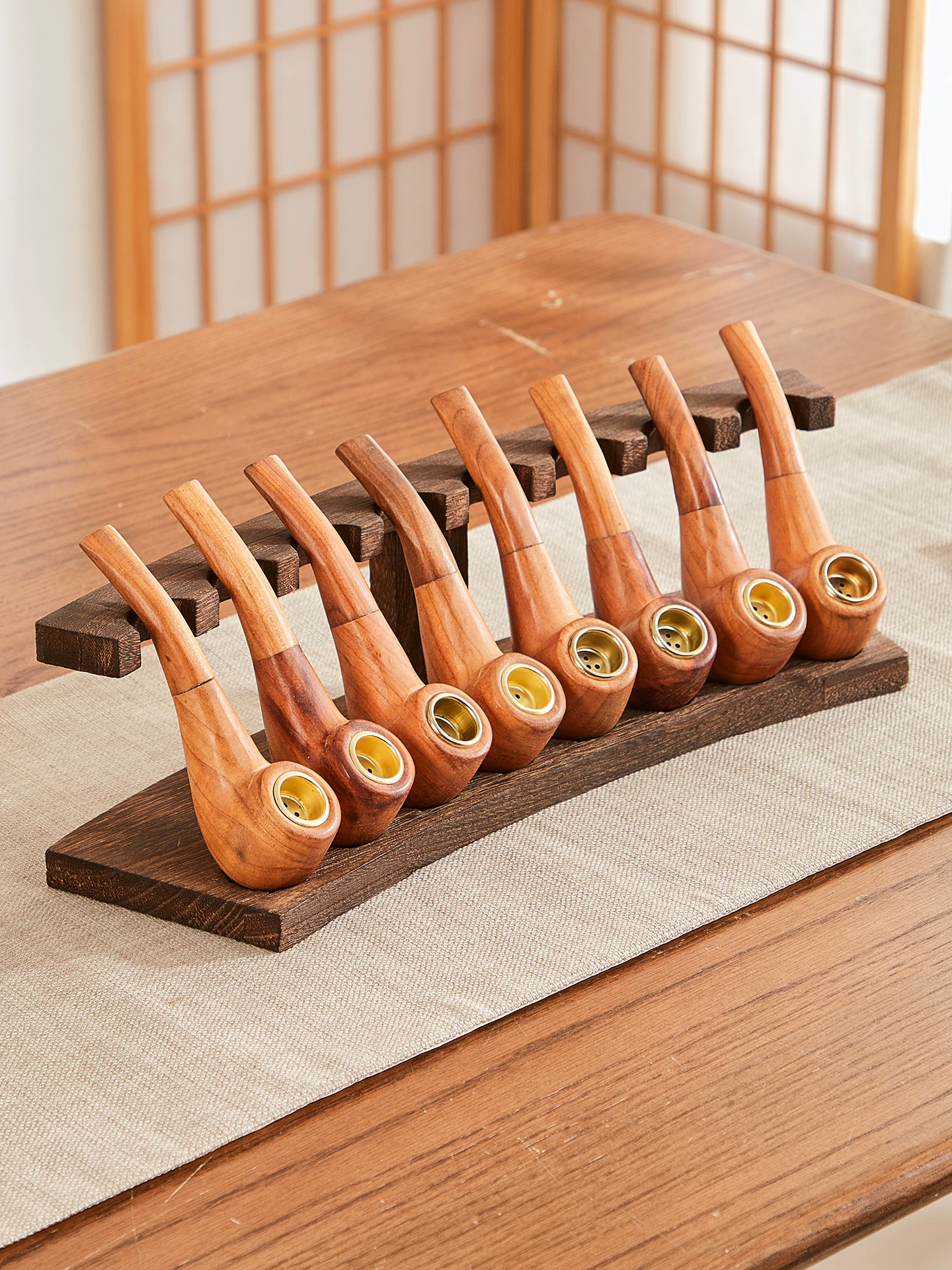 Vintage Tobacco Pipe Stand