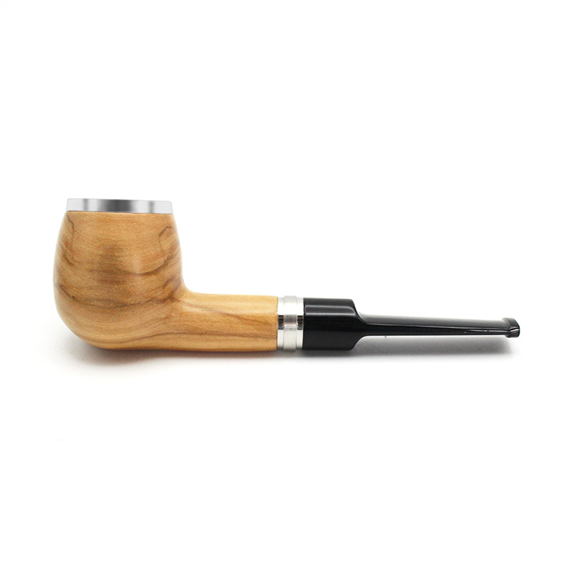 Olive Wood Pipe Starter Kit